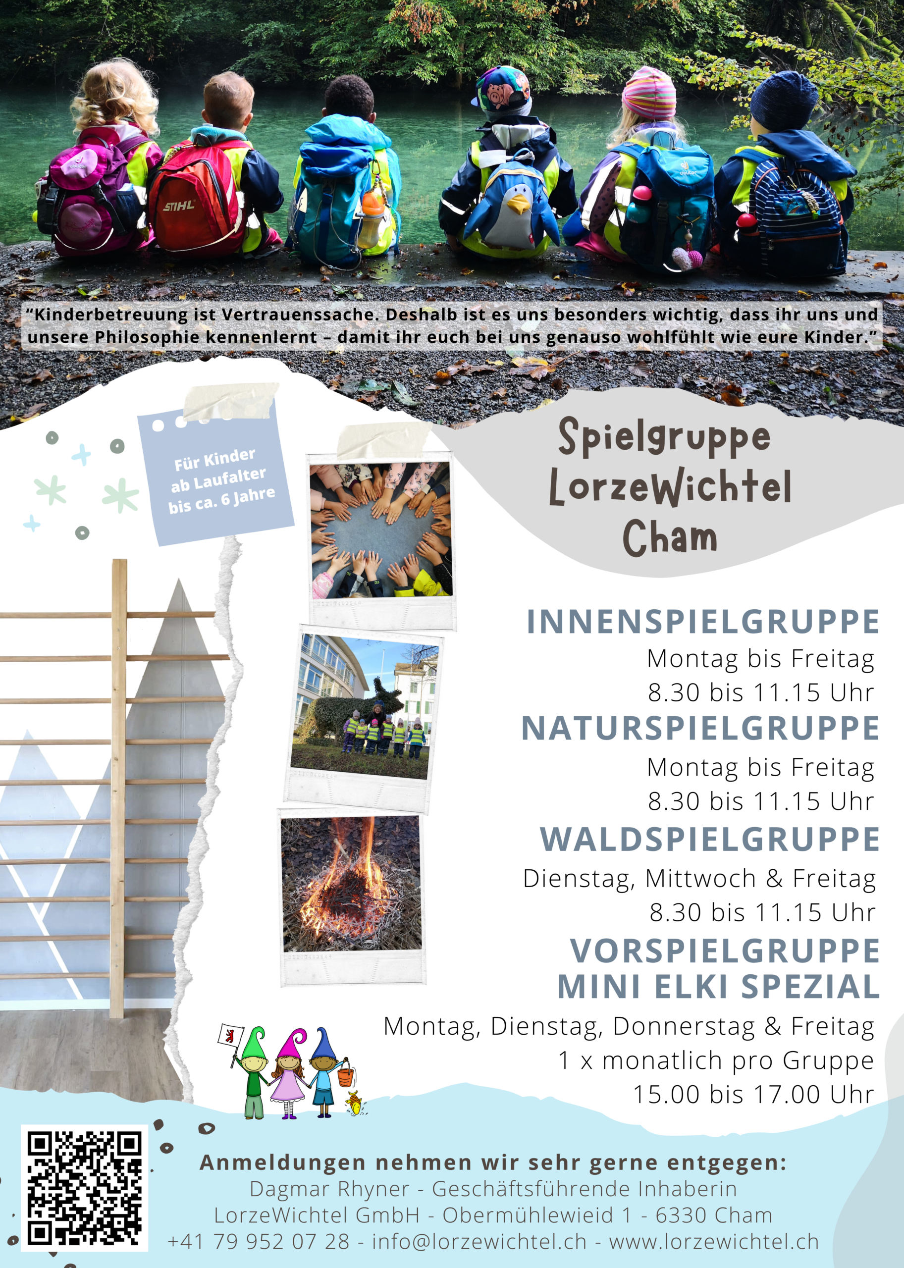 Flyer Spielgruppe LorzeWichtel