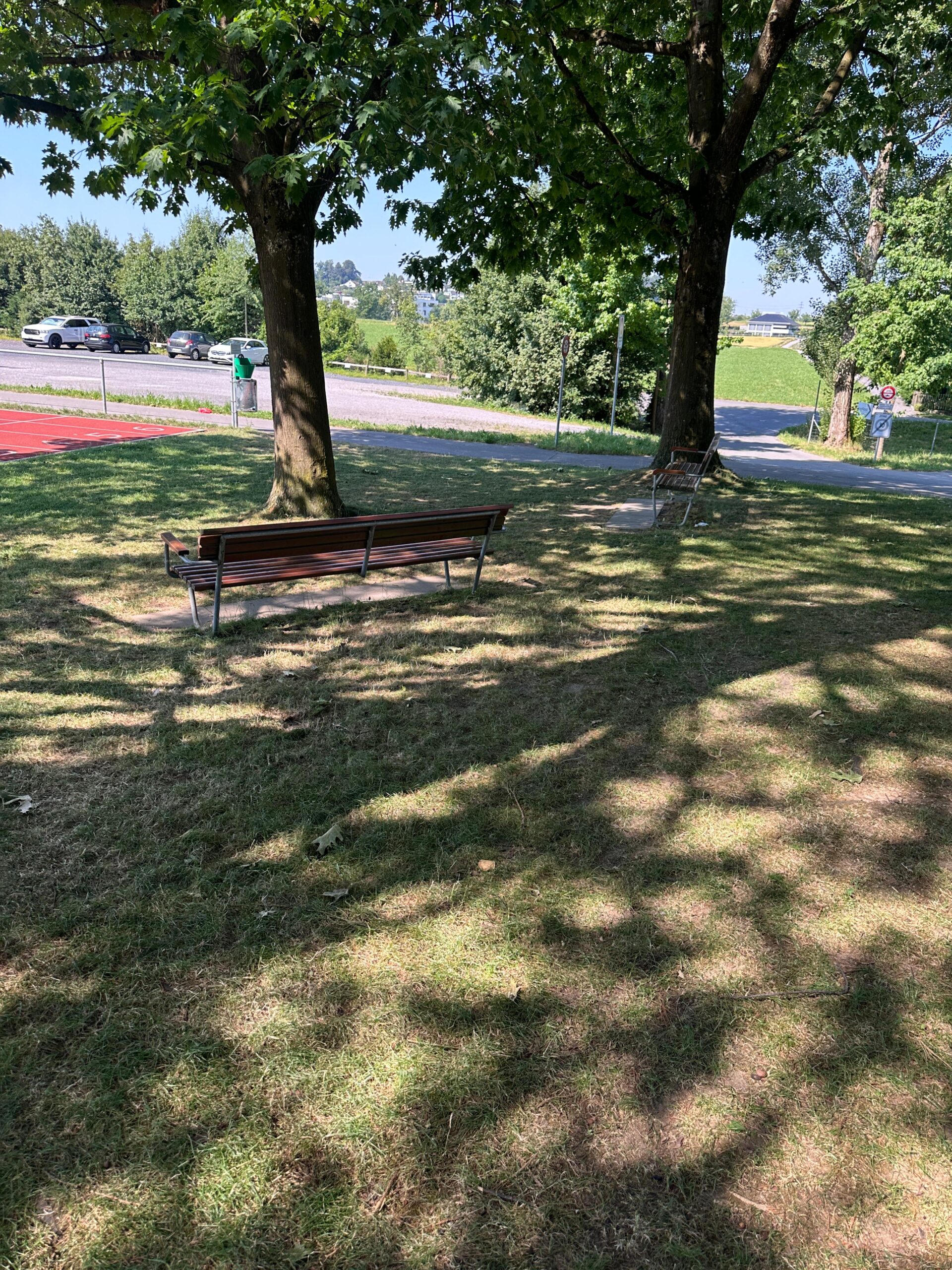 Treffpunkt beim Röhrliberg Richtung Tartanplatz